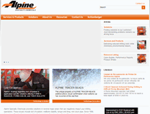 Tablet Screenshot of alpinemud.com